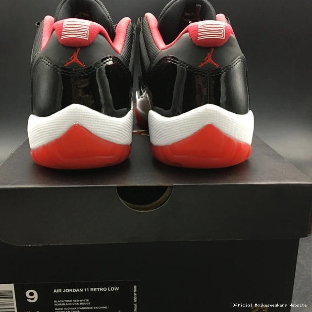 Official Maikesneakers 4118 11 Bred Jordan Thermal Low Retro 528895- 1013